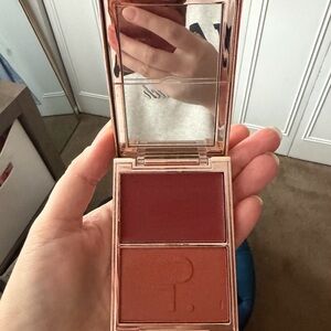 Patrick- ta Blush Duo Compact in Terracotta & Deep Rose - Unbranded